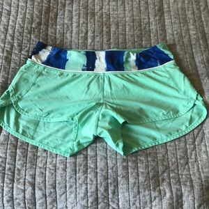 Lululemon speed shorts